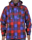 Peak Mountain Softshell jas Cina Heren Blauw XL
