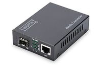 Digitus DN-82130 netwerk media converter 1000 Mbit/s Zwart