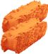 Folat Bv Décorations de fête/anniversaire guirlandes en crêpe - Lot de 3 pièces - orange - 24 mètres - papier