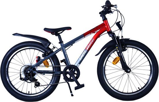 Volare Xc Race - 20 Inch Kinderfiets - Jongens - Rood/Grijs