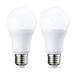Amazon Basics LED E27 Edison schroef lamp, 10 W (gelijk aan 75 W), koel wit - pakket van 2 stuks