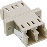 InLine LC Duplex (v) - LC Duplex (v) Optical Fiber inbouw koppelstuk - Multi Mode