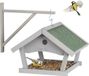 Merkloos / Sans marque Relaxdays Hangend Vogelvoederhuisje