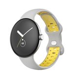 Wigento Google Pixel Watch 1 en 2 TPU siliconen horlogeband, maat L, heren, sportmodel, nieuw