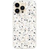 1001 coques Apple iPhone 15 Pro Max bedrukt siliconen hoesje terrazzo color