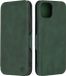 Techsuit Hoesje geschikt voor Apple iPhone 15 Plus - Safe+ Book Wallet Case - Donkergroen