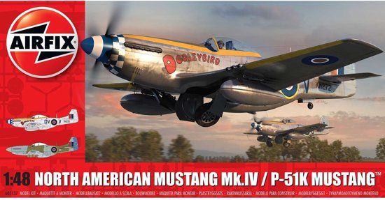 Airfix NORTH AMERICAN MUSTANG Mk.IV 1/48 (12/18)