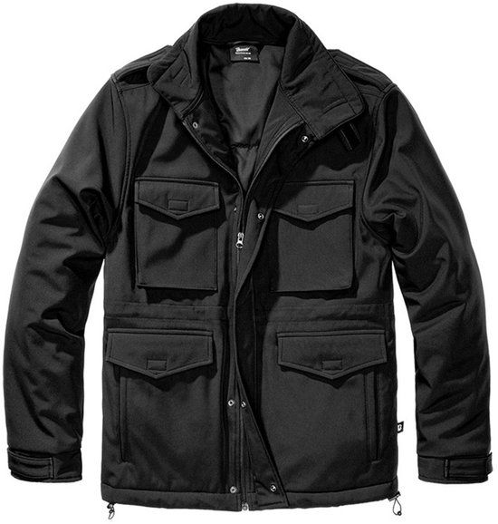 Brandit M65 Softshelljacket Heren Tussenseizoensjas - zwart - M