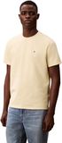 Calvin Klein Heren SS Classic Monogram TEE LV04RD254G T-shirts, wit (Lime Spritz), M