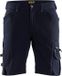 Blåkläder Short 4-weg stretch X1900 zonder spijkerzakken 1987-1644 - Donker marineblauw/Zwart - C52