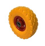 TEMPO DI SALDI Duurzaam Rubber Anti-lek Geel Wiel Voor Kruiwagen Bouw Tuinieren