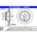 ATE Lot De 2 Disques De Frein 24.0120-0252.1 Infiniti 43206-1ca0a