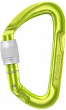 Edelrid Pure Screw III Compacte en lichte D-vormige karabiner Groen