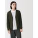 Icecat Cardigan à col en V en laine fine pour homme