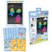 Lexibook E-Ink tekenplank meerkleurig 28 cm met sjabloon Bluey blauw CRT10BYLXB