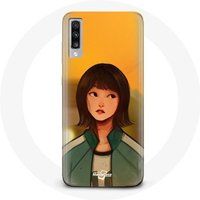Maniacase Hoesje voor Samsung Galaxy A70 Inktvis Spel Ji Yeong Nummer 240