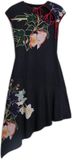 Desigual Damesjurk Aura Zwart Gebloemd XL