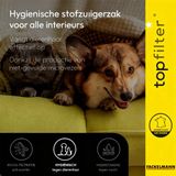 Top Filter Set van 4 stofzuigerzakken voor Hoover en Elcotec
