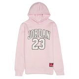 Nike Sweatshirt Jordan High Brand Read Fleece Pullover (45C479-A9Y) (S), Roze, 8-10 anni