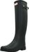 Hunter Damen Stiefel FRW0024252 Raffinierte hohe Stiefel mit Goldbesatz schwarz (40/41)