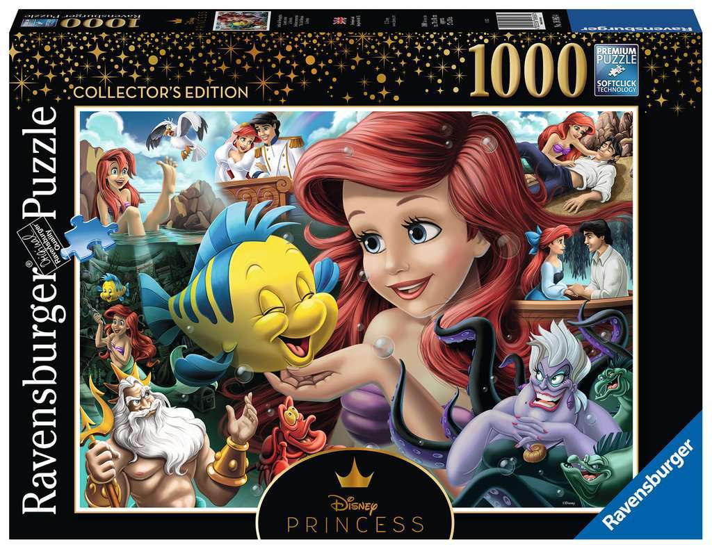 Ravensburger Disney - De kleine Zeemeermin Puzzel (1000 stukjes)