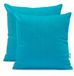 DecoKing Amber Sierkussenhoes Katoen Blauw 50x50 cm