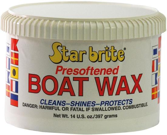 Starbrite Boat Wax presoftenend