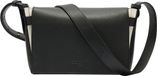 LIEBESKIND BERLIN Leren Schoudertas Hilla Small Pebble Crossbody Bag Black Zwart