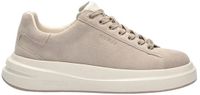 Guess Elba Beige Leren Lage Sneakers Heren Maat 42