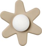 Nattou SILICONE Spinner - Bloem - 9 cm - Klei