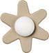 Nattou SILICONE Spinner - Bloem - 9 cm - Klei