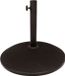 Aktive Voet voor Parasol 45 x 33 x 45 cm Cement Staal Zwart