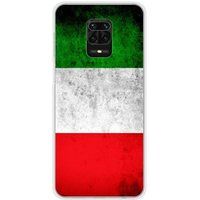 Xiaomi Drapeau italie bedrukt siliconen hoesje compatibel met Redmi Note 9 Pro