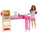 Barbie en Teresa Recept voor Vriendschap Teresa Pop en Keuken Speelset met meer dan 20 accessoires