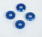 DRC Rondelle spacer aluminium T02 anodisé bleu pour moto cross enduro tuning racing
