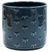 Ivyline Plantenbak, Aardewerk, Blauwe Libel, D17,5cm x H17cm