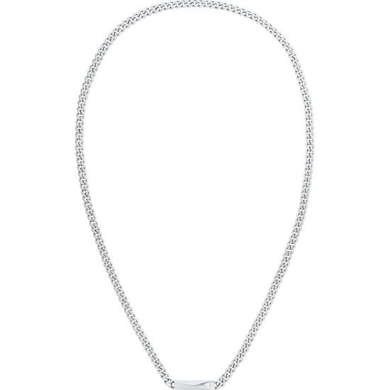 Calvin Klein Herren-Halskette Iconic ID Edelstahl Silber 61cm 35000055