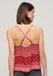 Superdry Geweven Camitopje met Print - Dames - Tops - Shibori Layer Red