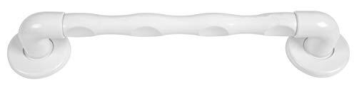 GAH Alberts 141097 greep | in de uitvoeringen geribbeld of ergonomisch | van kunststof | wit | greeplengte 324 mm