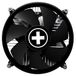 Xilence I350PWM.B Intel CPU Low Profile cooler, LGA 1954/1851/1700, 110 W TDP, Top Blow, silent 92 mm PWM fan, easy mounting, with backplate, optimal for moderate cooling needs in office