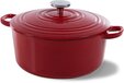 BK Bourgogne Braadpan - 28 cm - Chili Red - Gietijzer