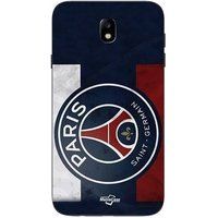 Samsung Galaxy J7 2018 Voetbalclub Paris Saint Germain Drapeau Maniacase Hoesje