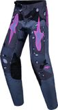 Alpinestars Fluid Lone Jeugd motocrossbroeken - Grijs/paars - Maat 30