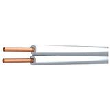 Merriway BH01468 0,5 mm 2-aderige belkabel, 25 m, blanc