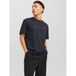 JACK & JONES ESSENTIALS T-shirt met printopdruk - donkerblauw