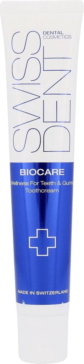 Swissdent BIOCARE EN WELLNESS VOOR TANDEN TANDVLEES 50ML TOOTHCREAM