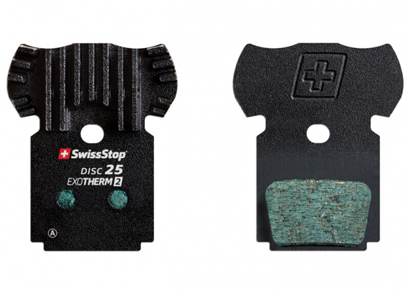 SwissStop Unisex's Exotherm 2 Disc Pads, Zwart, One Size