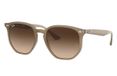 Ray-Ban RB4306 Unisex Volwassen Zonnebril Bruine Lenzen Propionaat Frame Niet-polariserende lens