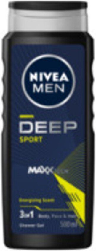 Nivea Men Deep Sport Douchegel - 500 ml