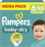 Pampers Baby-Dry luiers - Maat 6 (13-18 kg) - 92 stuks